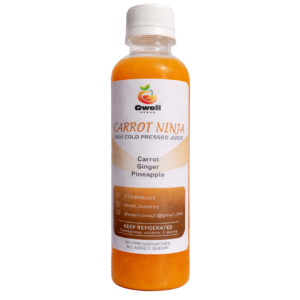 Carrot Ninja – 100% Natural Cold-Pressed Carrot Juice Blend