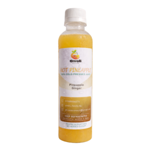Hot Pineapple – 100% Natural Cold-Pressed Pineapple & Ginger Juice